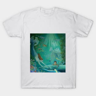 Beyond the reef to Atlantis T-Shirt